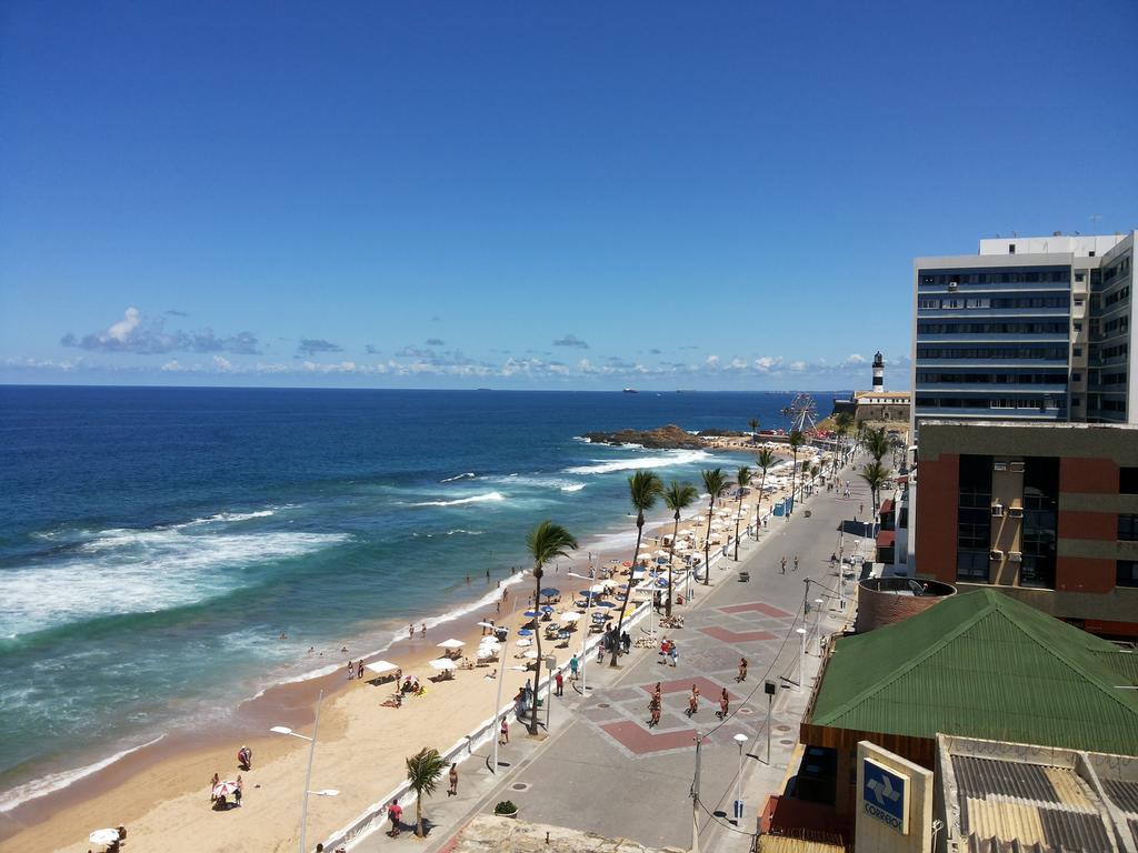 Flat Na Avenida Oceanica Lägenhet Salvador Rum bild